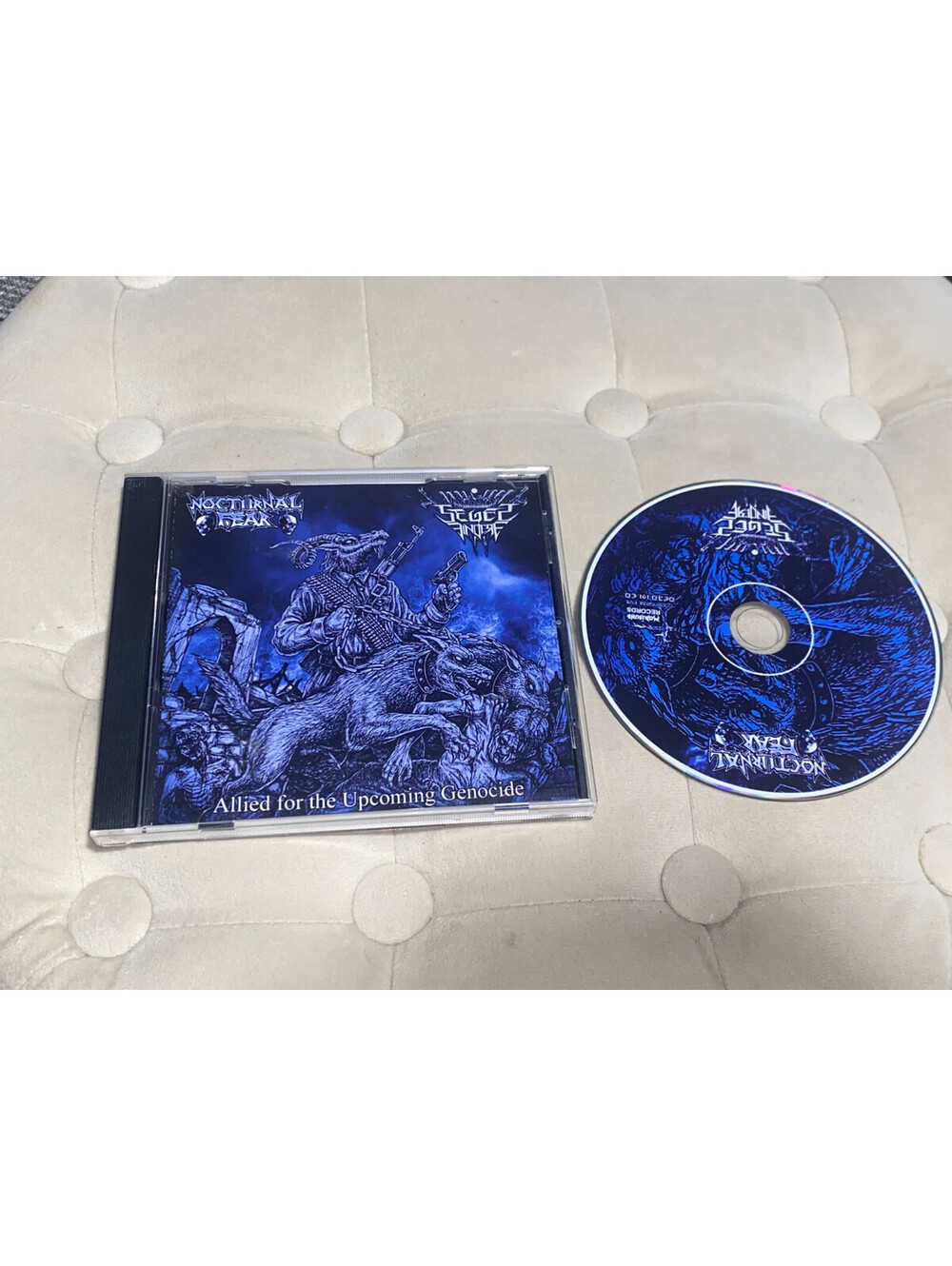 NOCTURNAL FEAR / SEGES FINDERE Allied For The Upcoming Genocide 2013 CD sadus